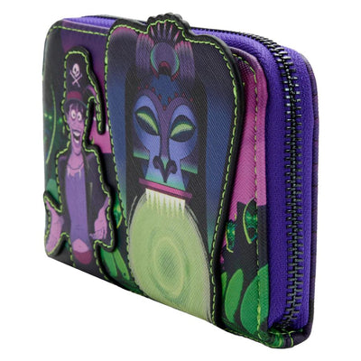 Loungefly - Princess and the Frog - Facilier Glow Zip Purse