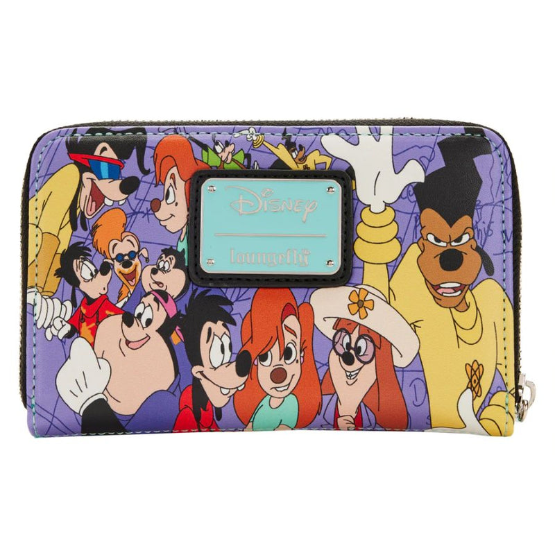 Loungefly - Goofy Movie - Collage Zip Purse