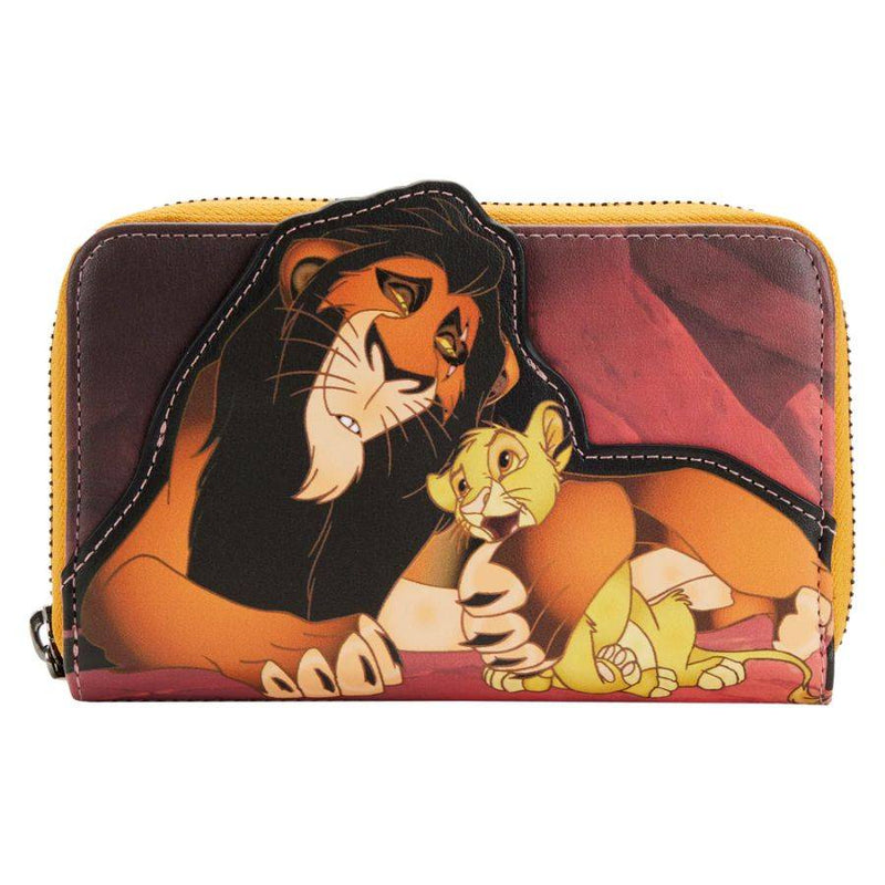 Loungefly - Lion King (1994) - Scar Scene Zip Purse