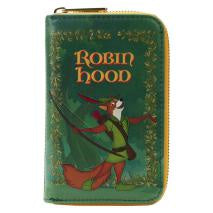 Loungefly - Robin Hood (1973) - Classic Book Cover Zip Around Purse