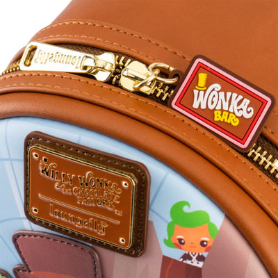 Loungefly - Willy Wonka and the Chocolate Factory - 50th Anniversary Mini Backpack