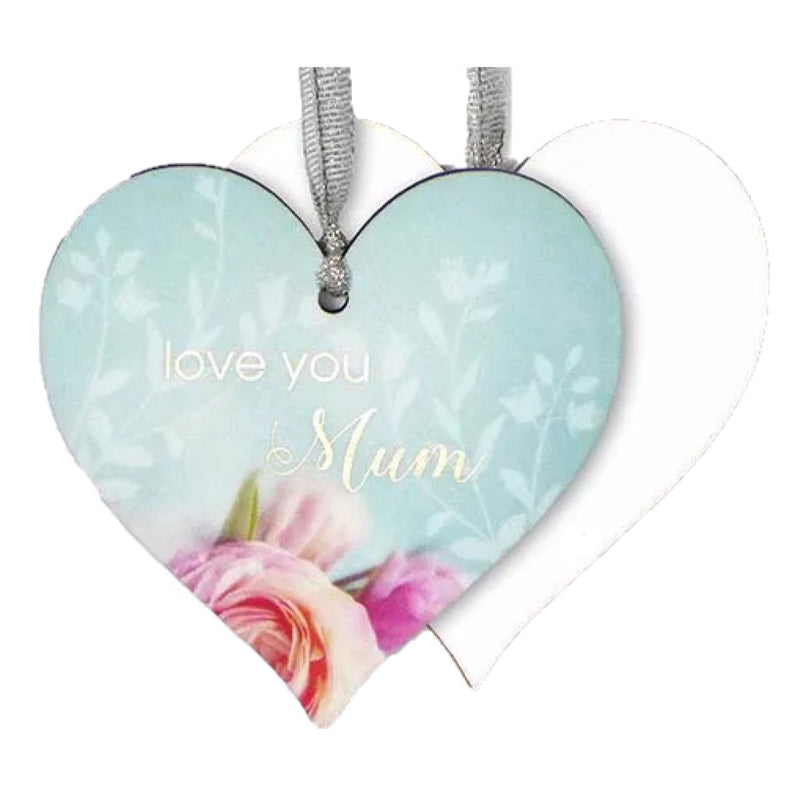 Heavenly Rose Gift Tag - Love You Mum