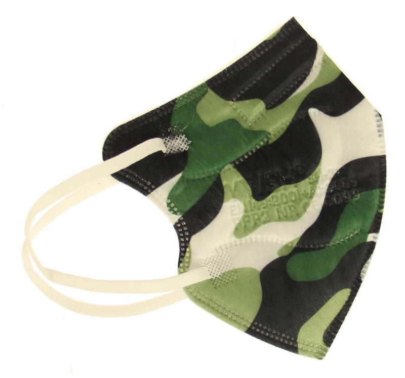 Kids KN95 Face Mask - Camo