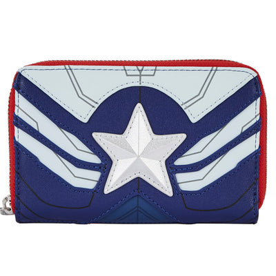 Loungefly - The Falcon and the Winter Soldier - Captain America Zip Purse