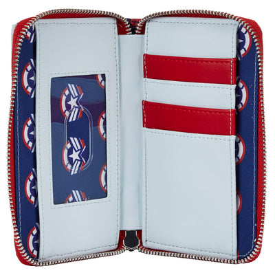 Loungefly - The Falcon and the Winter Soldier - Captain America Zip Purse