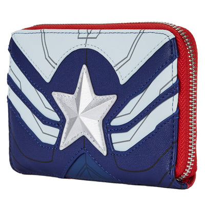 Loungefly - The Falcon and the Winter Soldier - Captain America Zip Purse