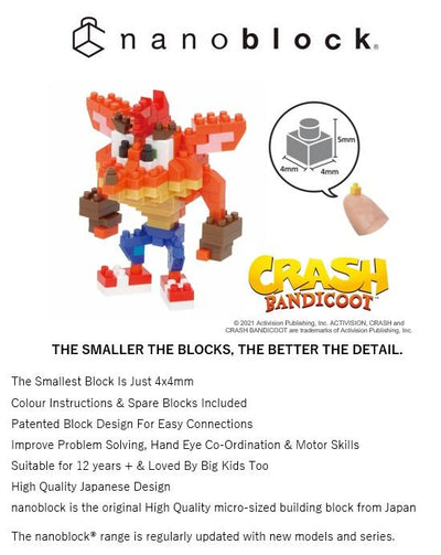 Nanoblock: Crash Bandicoot - Crash