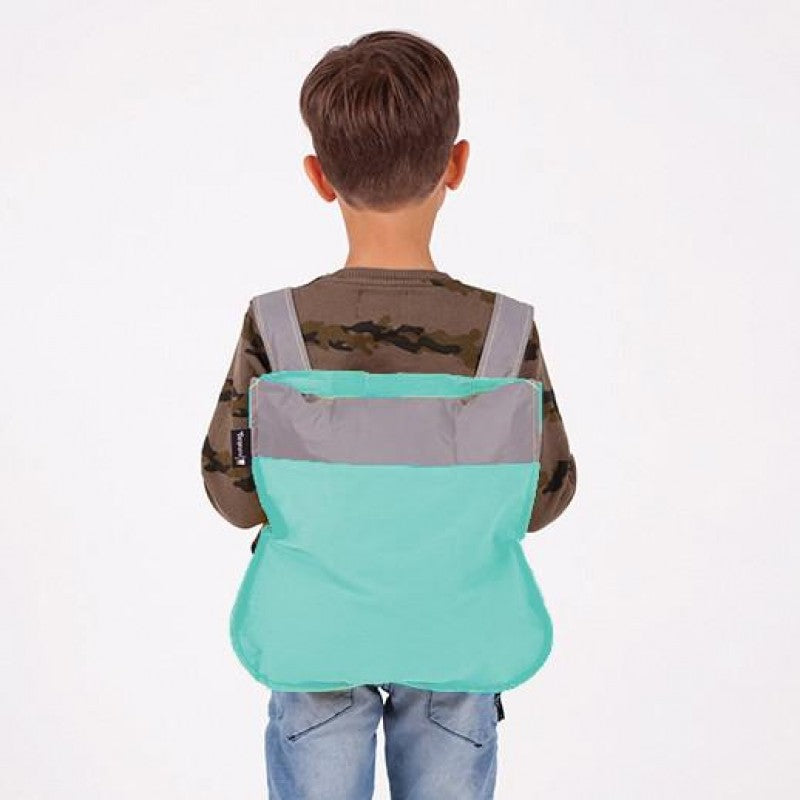 Notabag Backpack Kids - Mint - Reflective Strap