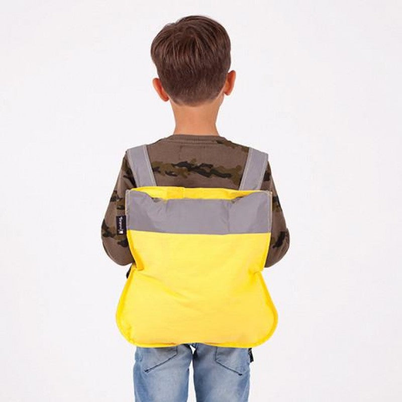 Notabag Backpack Kids - Yellow - Reflective Strap