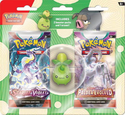 POKÉMON TCG Eraser Blister Smoliv