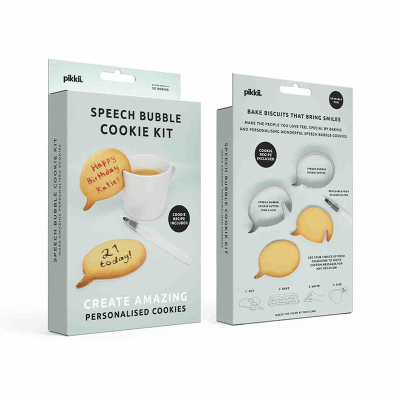 Speech Bubble Cookie Kit