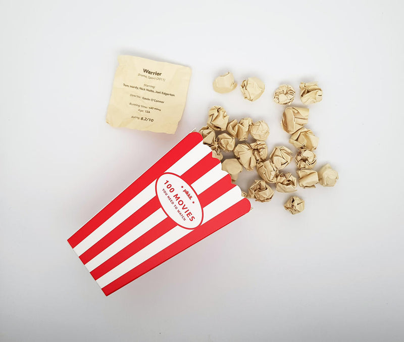 Popcorn Bucket List - Movies