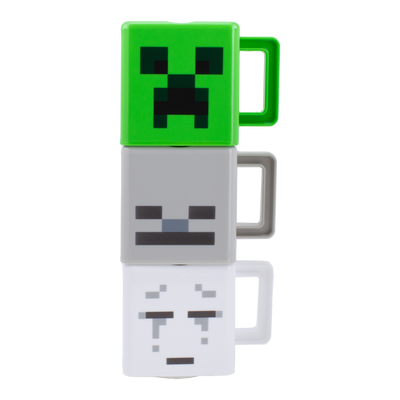 Paladone Minecraft Stacking Mugs Set