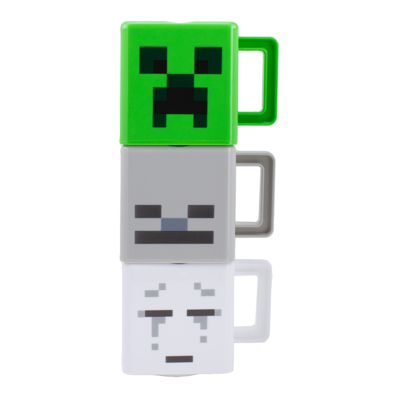 Paladone Minecraft Stacking Mugs Set