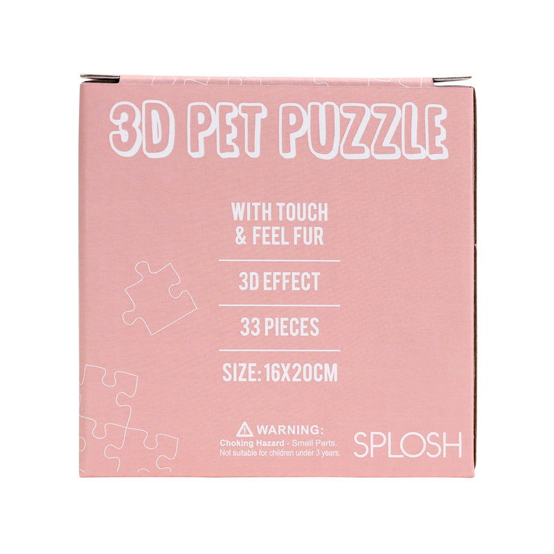 Ginger 3D Pet Puzzle