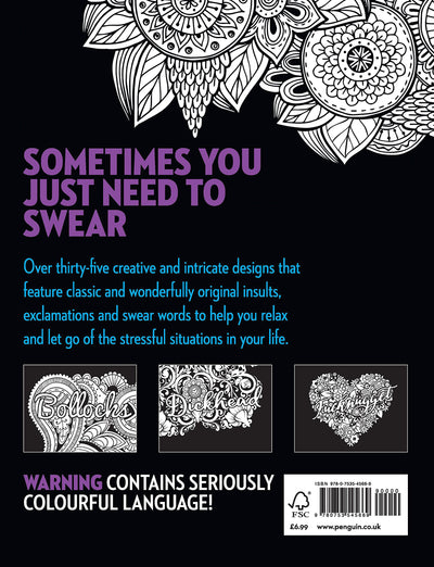 Swear Word Colouring - Release Your Anger