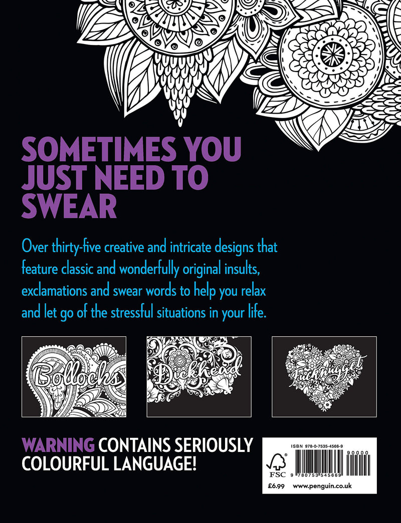 Swear Word Colouring - Release Your Anger