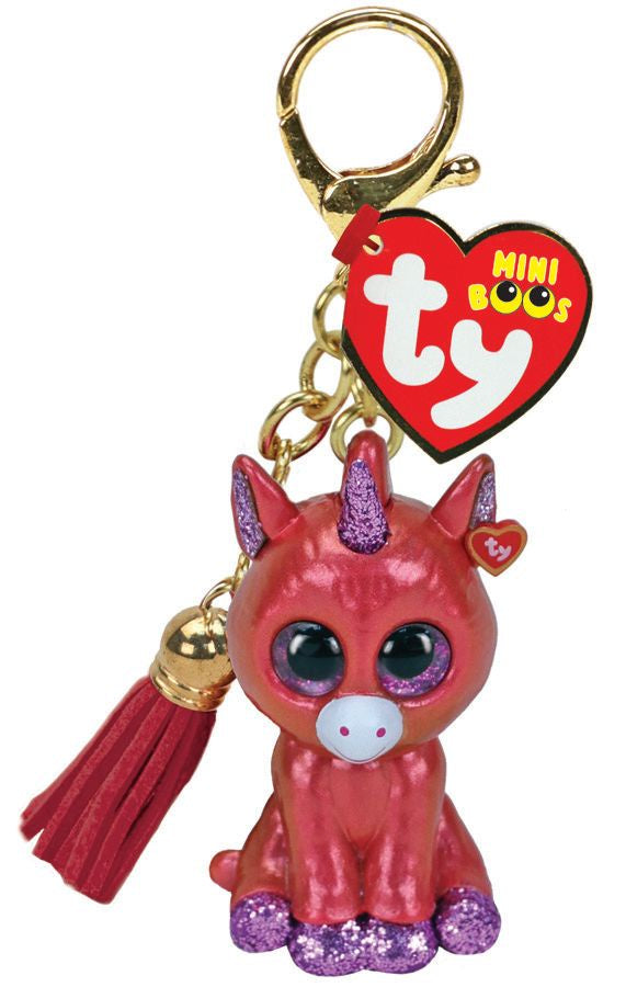 TY Mini Boo Clip - Sunset Unicorn