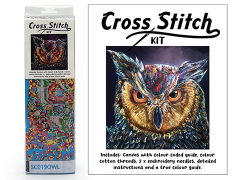 Cross Stitch Kit - Owl
