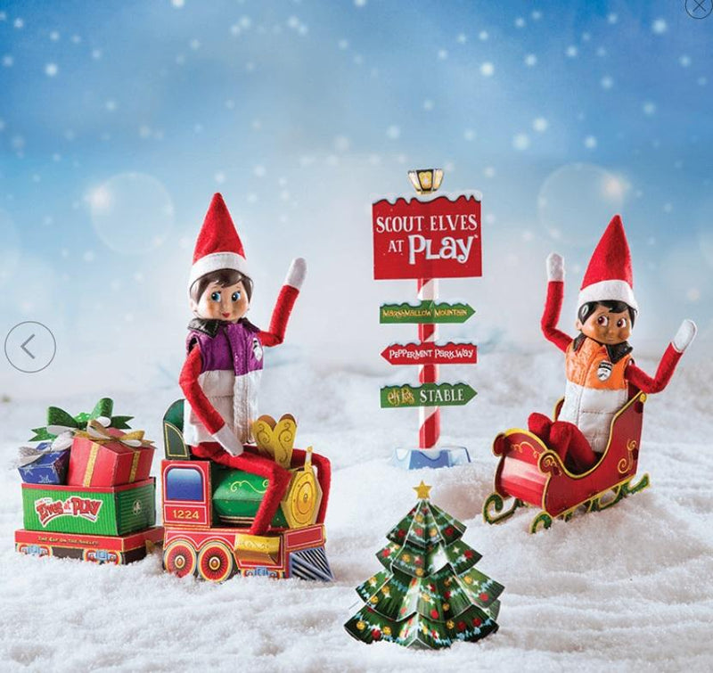 Elf On The Shelf - Elves at Play Paper Crafts