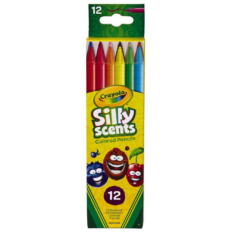 Crayola Silly Scents Coloured Pencils - 12 pack