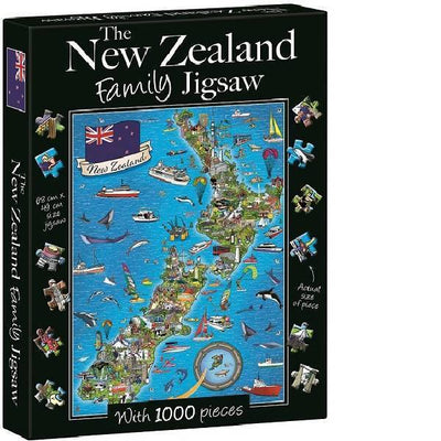 New Zealand Family Jigsaw Puzzle 1000pc