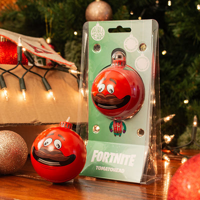 Bauble Heads - Fortnite Tomatohead Christmas Decoration