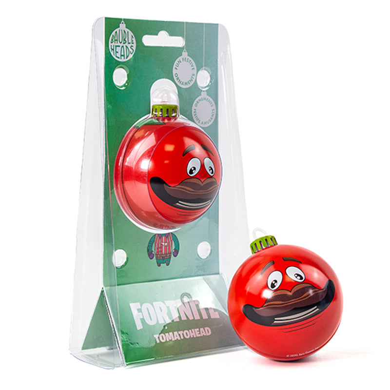 Bauble Heads - Fortnite Tomatohead Christmas Decoration