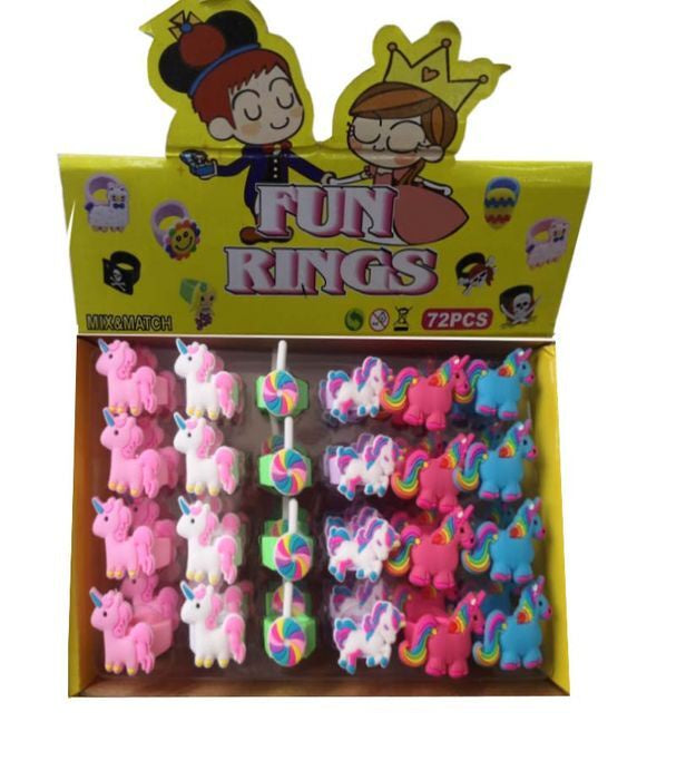 Unicorn Ring Assorted