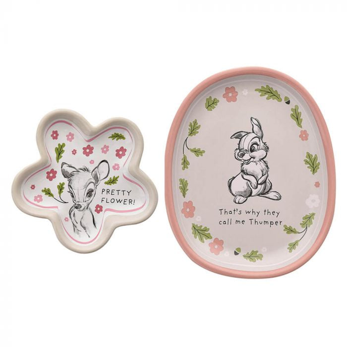 Disney Home - Trinket Dishes Set - Bambi & Thumper