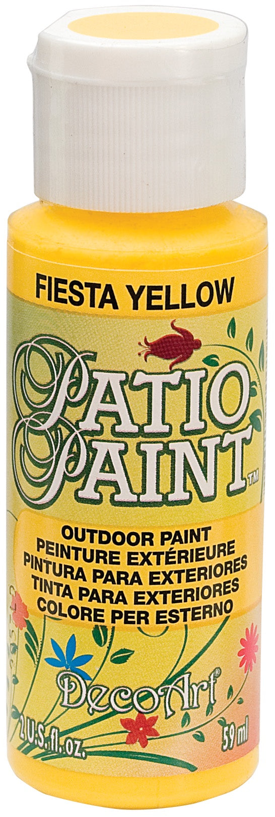 Deco Art Patio Paint 2oz - Fiesta Yellow