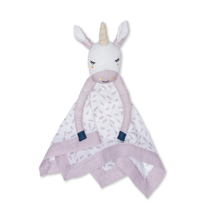 Unicorn Muslin Lovie