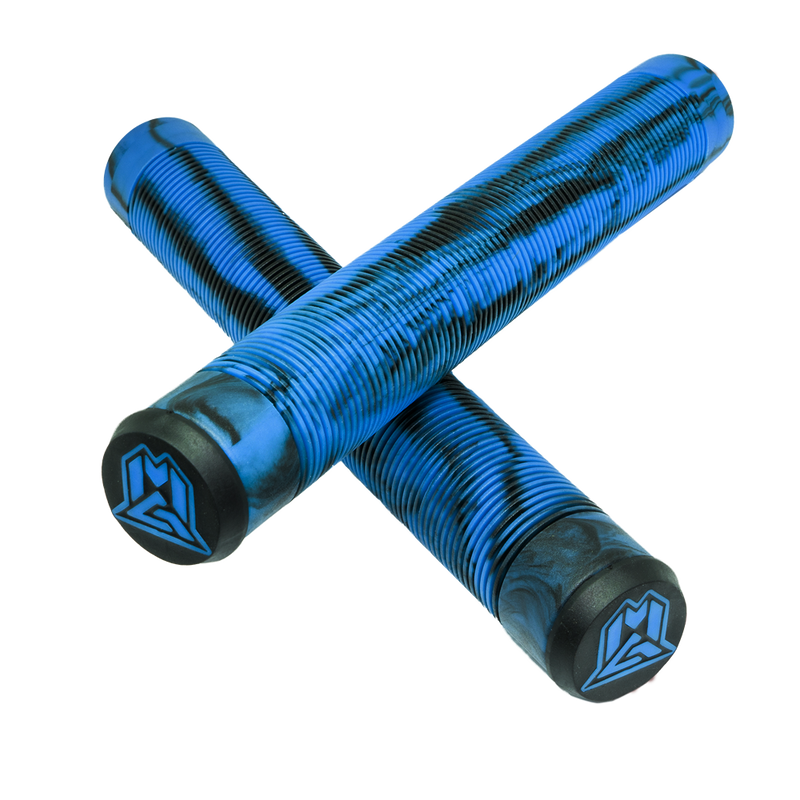 Madd Gear - Madd MFX 180mm TPR Grips Blue Swirls