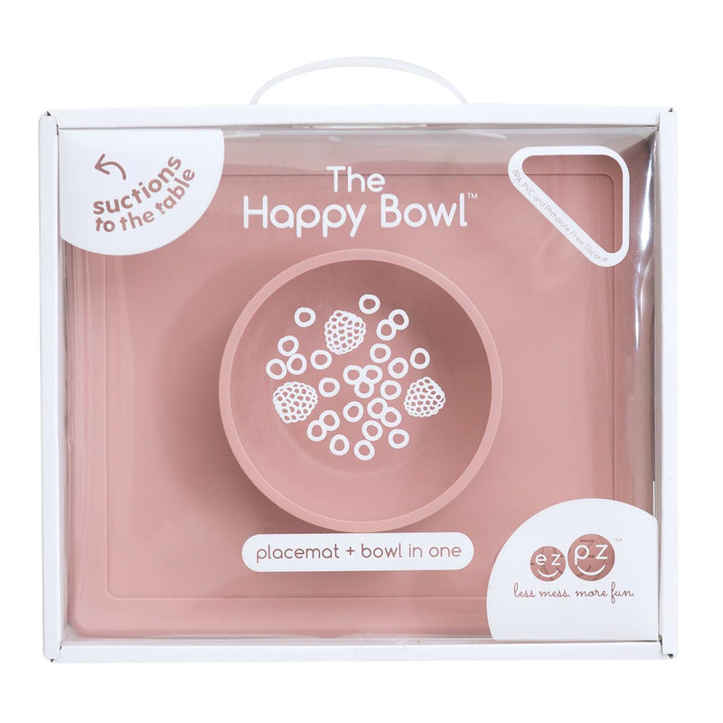 ezpz - Happy Bowl - Blush