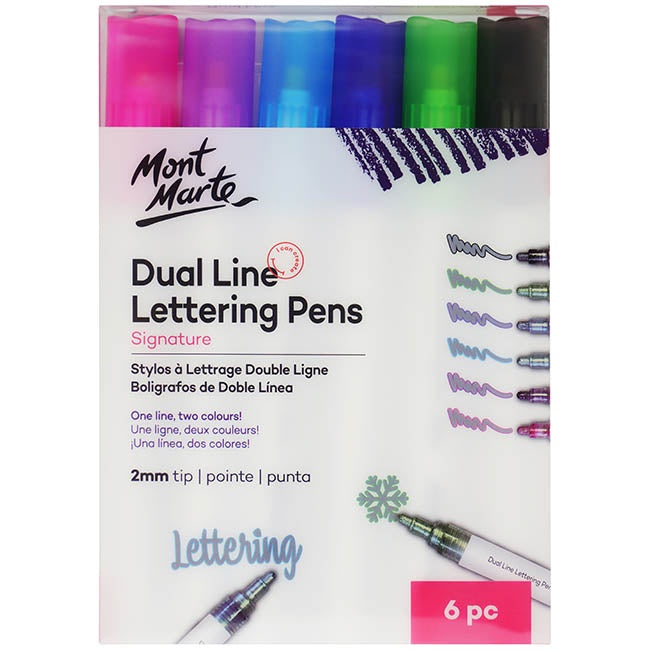 Mont Marte Dual Line Lettering Pens