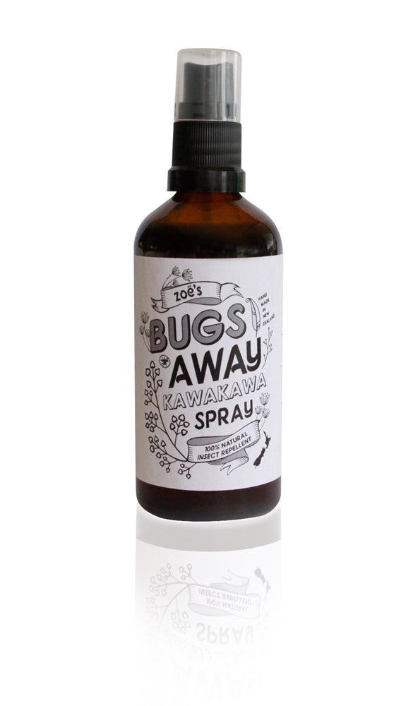 Bugs Away Kawakawa Spray - Natural Insect Repellent