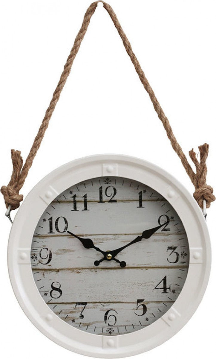 White Boards Hanging Clock