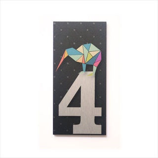 House Number NZ Bird 4