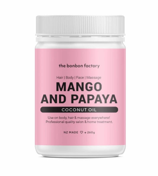 The Bonbon Factory - Mango &  Papaya Coconut Oil