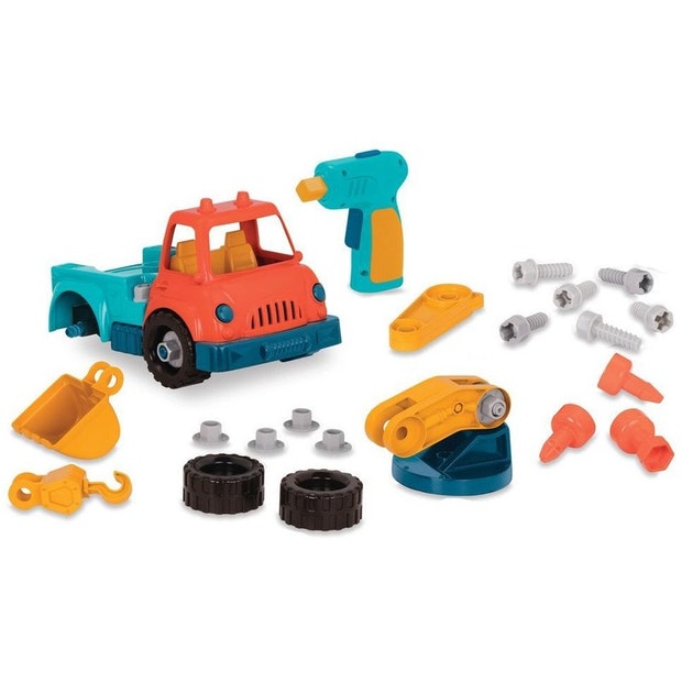 Wonder Cars Tools Wonder Wheels Take Apart Crane Truck – Gift Shack