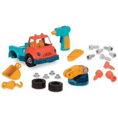 Wonder Wheels Take Apart Crane Truck