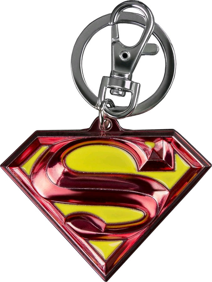 Superman - Logo Colour Enamel Keychain