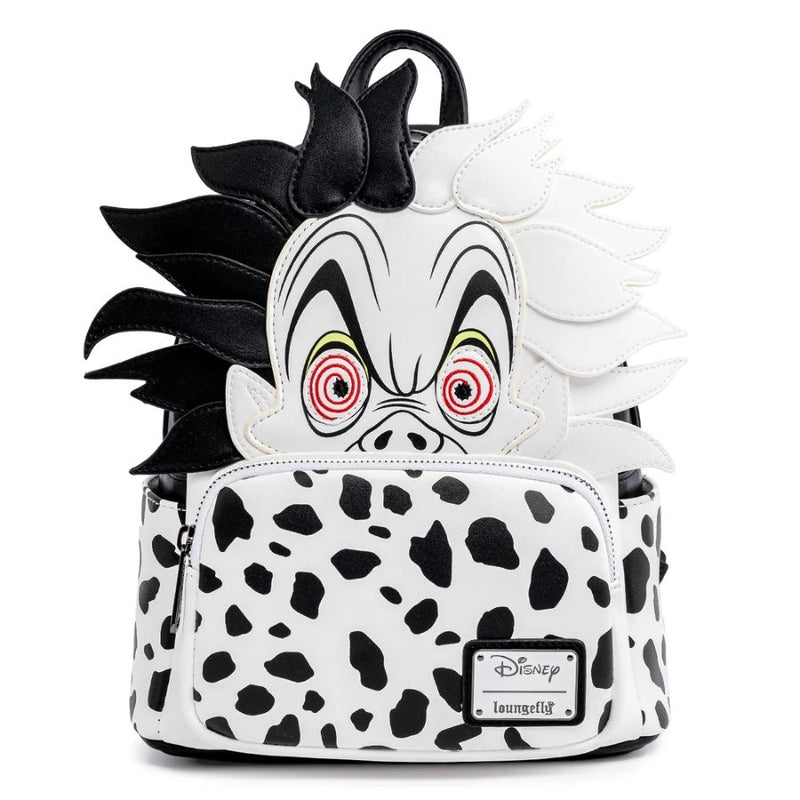 Loungefly - 101 Dalmatians - Cruella de Vil Spots Mini Backpack
