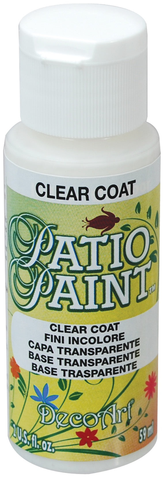 Deco Art Patio Paint 2oz - Clear Coat