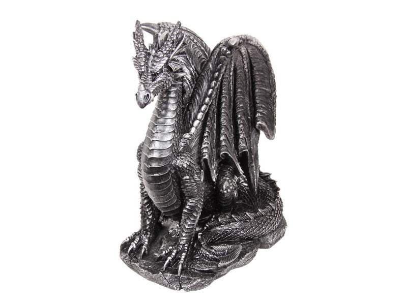 Dragon Antique Silver Guard 45cm