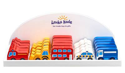 Wooden Car on Wheels Assorted