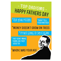 Gift Card: Fathers Day Top Dadisms