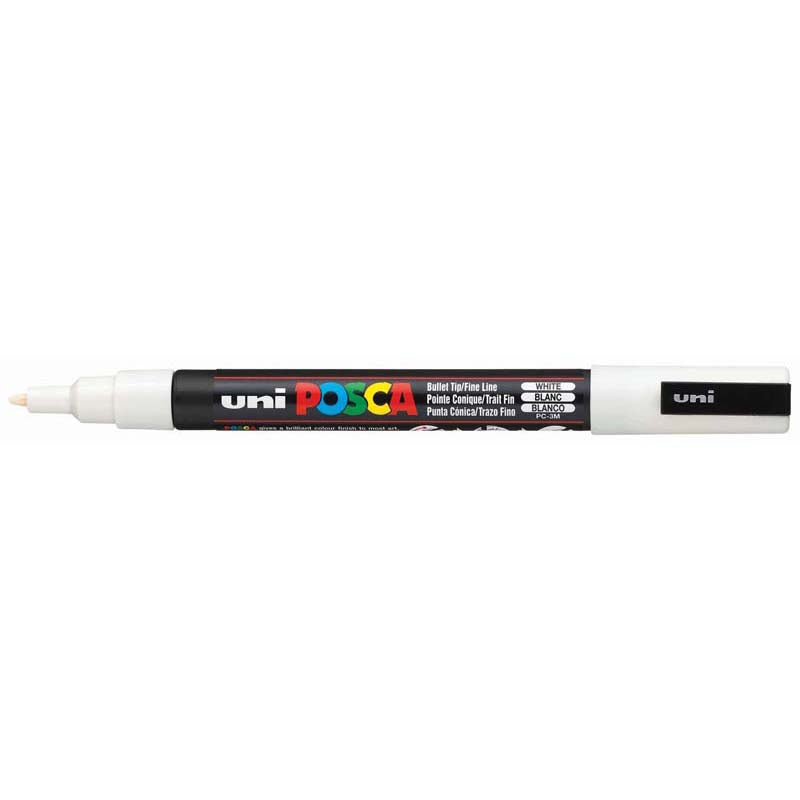 Uni Posca Marker PC-3M White