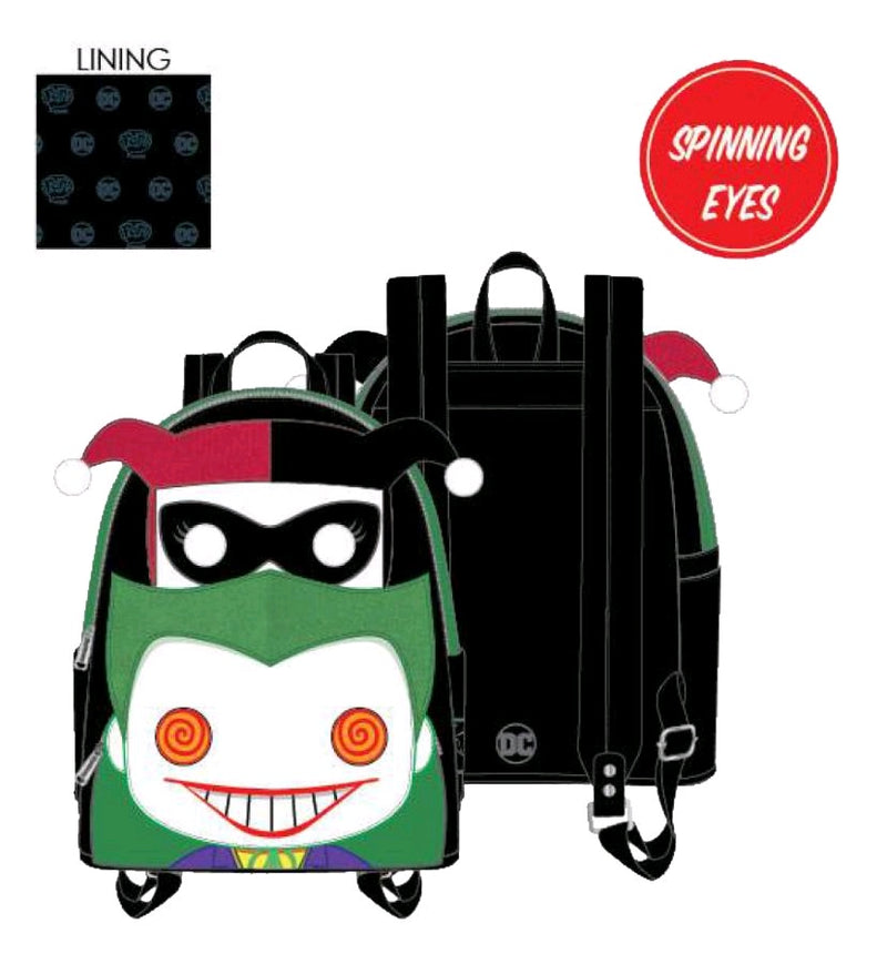 Loungefly: Batman - Harley & Joker Mini Backpack