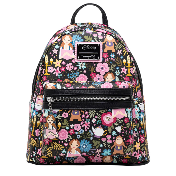 Loungefly - Beauty & the Beast (1991) - Belle Floral Mini Backpack